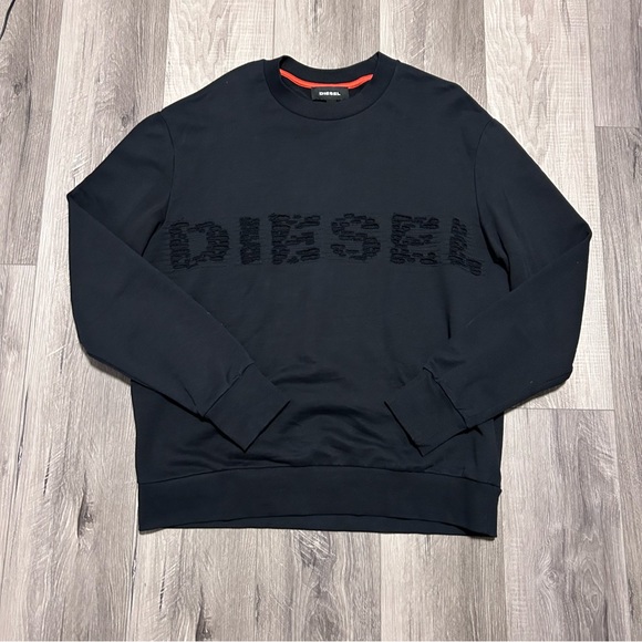 Diesel oversized long sleeve crewneck - Picture 1 of 5